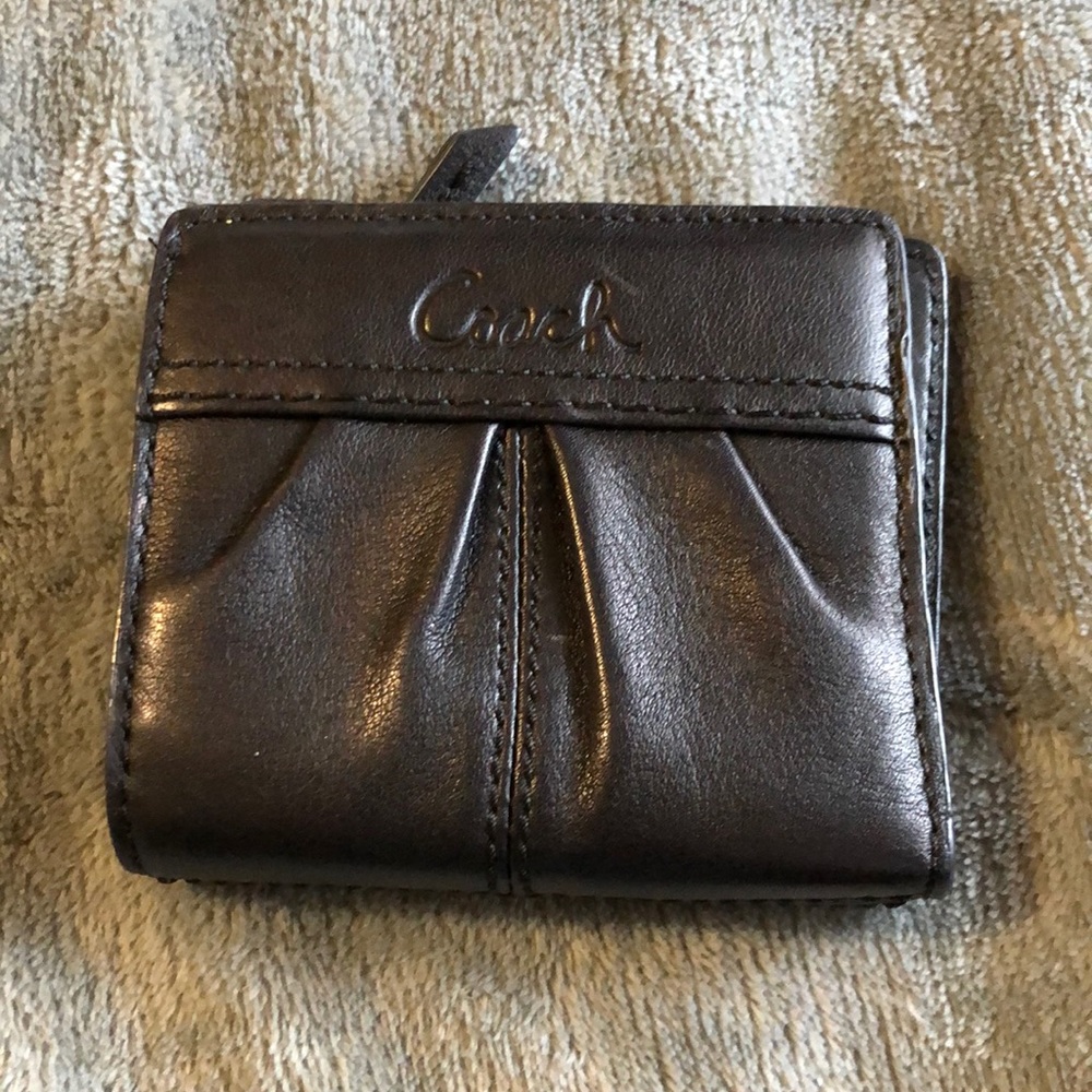 Small coach wallet